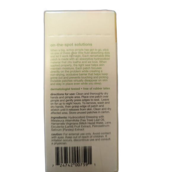 New! Alba Botanica Acne Dote Pimple Patches - Picture 3 of 3